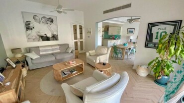 Arabian Ranches Residential - SPC Parquet Flooring - Living Room